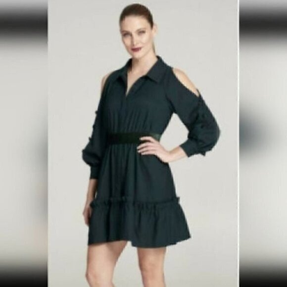NWT Eliza J Dress Cold Shoulder - Picture 1 of 9